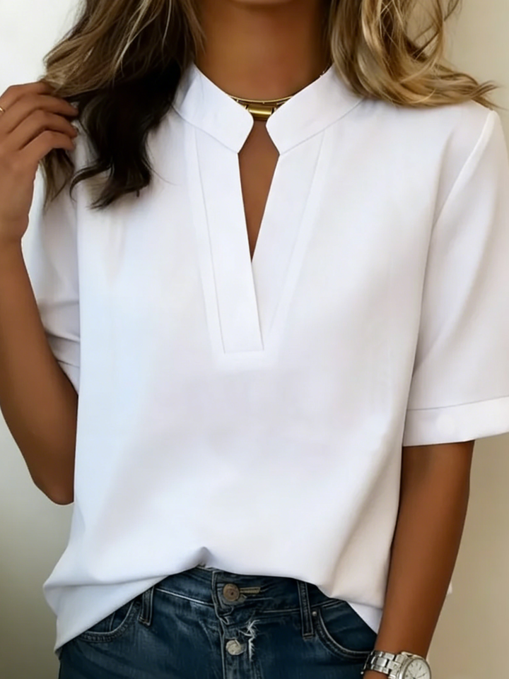 Margaux | Elegantní halenka s výstřihem do V